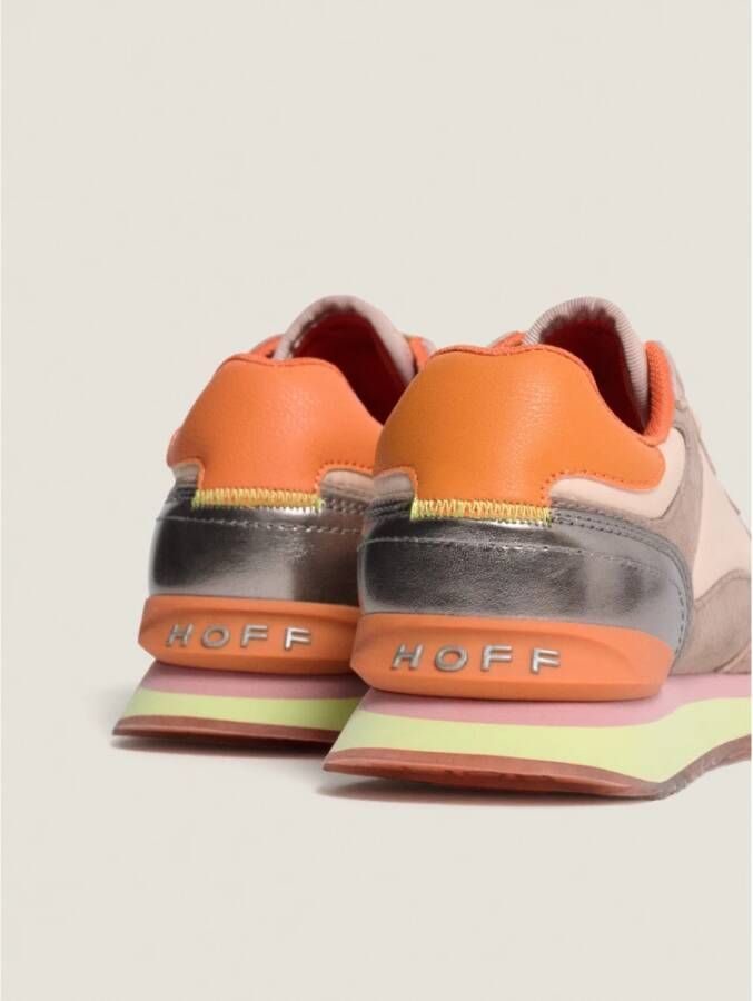 Hoff Leren Sneakers met Memory Foam Voering Multicolor Dames