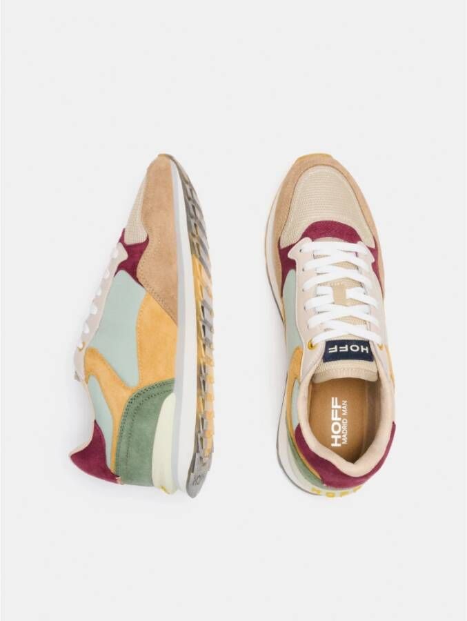Hoff Stijlvolle Madrid Lage Top Sneakers Beige Dames
