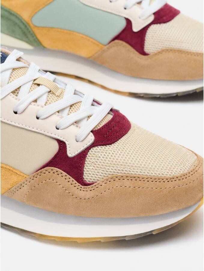 Hoff Stijlvolle Madrid Lage Top Sneakers Beige Dames