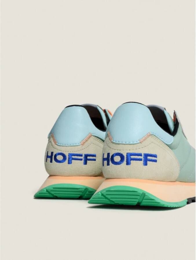 Hoff Memory-Foam Sneakers met Leer en Textiel Multicolor Dames