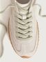 Hoff Monokleur Suede Sneaker met Wit Detail - Thumbnail 2