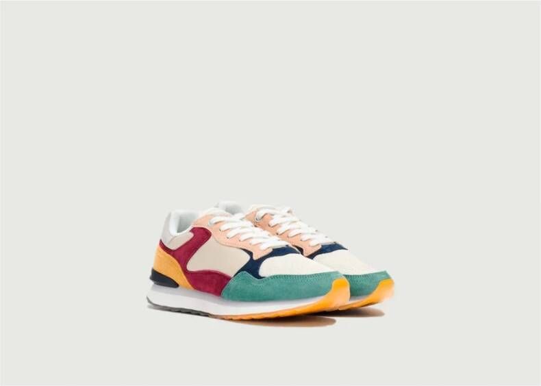 Hoff Stijlvolle Montreal Lage Sneakers Beige Heren