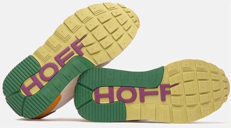 Hoff Pastelgroene Suède Sneakers Multicolor Dames
