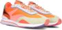 THE HOFF BRAND Lage Sneakers Dames Passion Fruit Art Maat: 41 Materiaal: Suède Kleur: Oranje - Thumbnail 6
