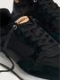 Hoff Ademende leren en stoffen sneakers Black Dames - Thumbnail 2