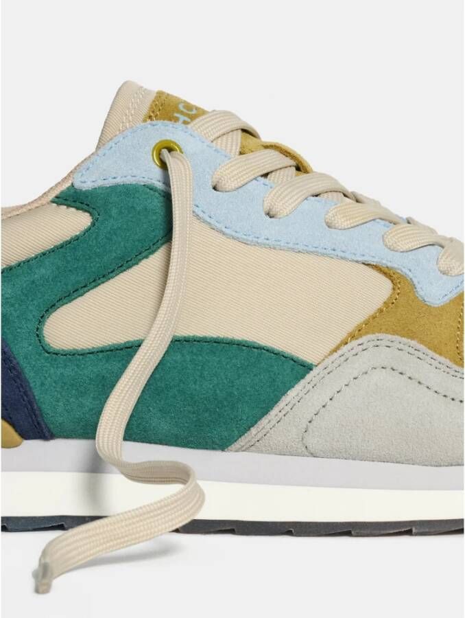 Hoff Retro Sneaker met Logo Detail