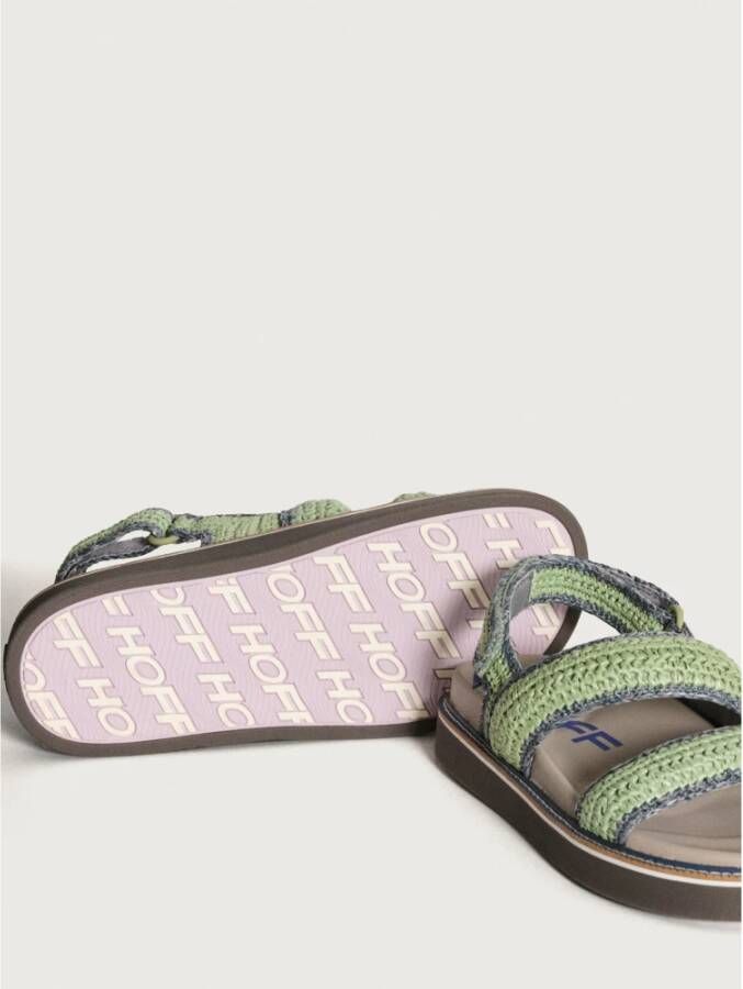 Hoff Road Sandal in Raffia
