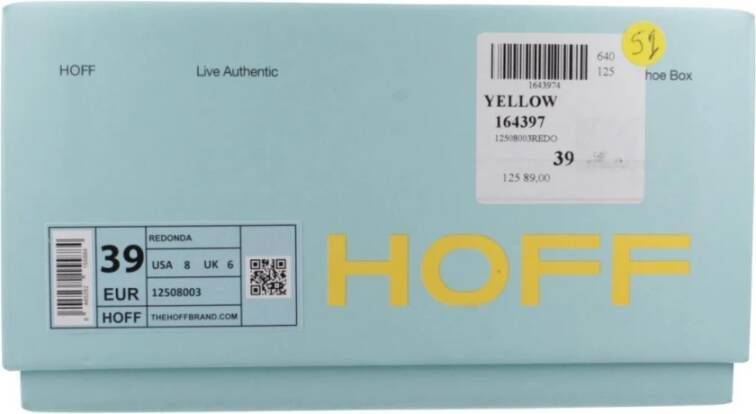 Hoff Rode Ronde Band Sandalen
