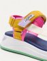 Hoff Zomer Platte Sandalen Multicolor Dames - Thumbnail 10
