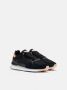 Hoff Ademende leren en stoffen sneakers Black Dames - Thumbnail 4