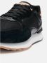 Hoff Ademende leren en stoffen sneakers Black Dames - Thumbnail 7