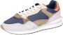 THE HOFF BRAND Lage Sneakers Heren Biarritz Maat: 41 Materiaal: Suède Kleur: Blauw - Thumbnail 7