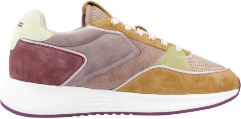 Hoff Sportieve Modieuze Sneakers Brown Dames