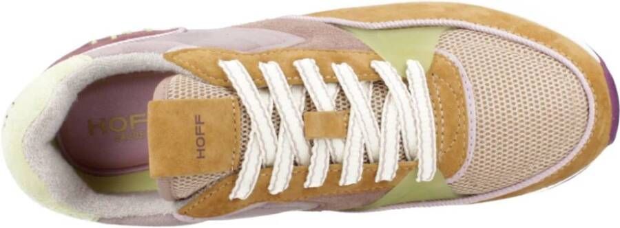 Hoff Sportieve Modieuze Sneakers Brown Dames