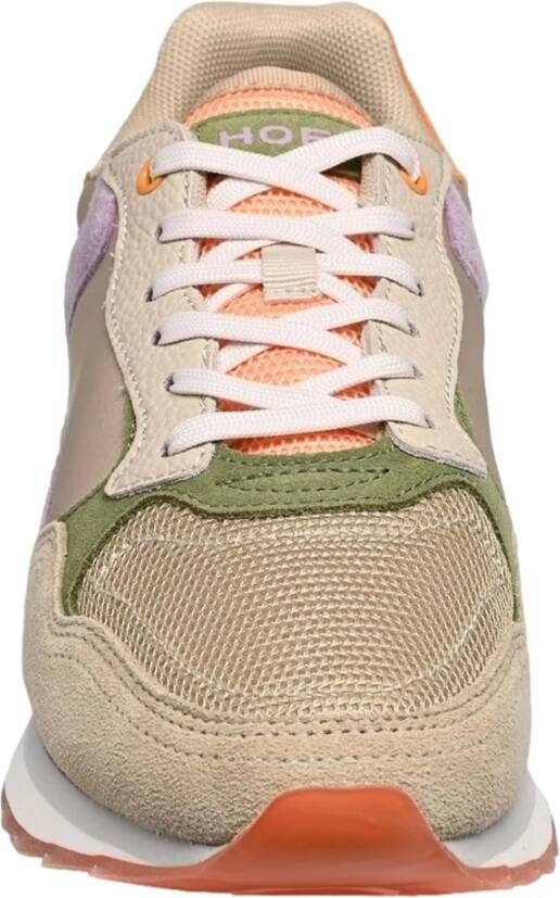 Hoff Damascus Dames Sneakers Stijlvol en Comfortabel Bruin Dames