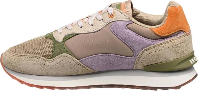 Hoff Damascus Dames Sneakers Stijlvol en Comfortabel Bruin Dames