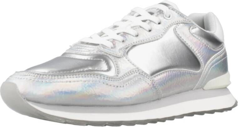 Hoff Sportieve Zilveren Sneakers voor Vrouwen Gray Dames