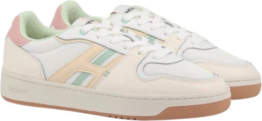 Hoff Mintgroene Mesh & Su?de Sneakers Groen Dames