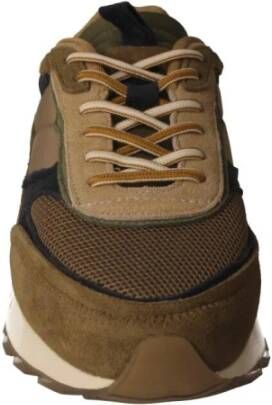 Hoff Heren Sentinel Groen Beige Sneakers Meerkleurig Heren