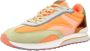 THE HOFF BRAND Lage Sneakers Dames Passion Fruit Art Maat: 41 Materiaal: Suède Kleur: Oranje - Thumbnail 6
