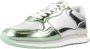 The HOFF Brand Iron metallic zilver gr Groen Textiel Lage sneakers Dames - Thumbnail 5