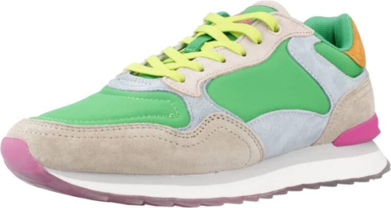 Hoff Sportieve Gouden Sneakers voor Vrouwen Multicolor Dames