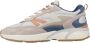 THE HOFF BRAND Lage Sneakers Heren Indiana Maat: 43 Materiaal: Suède Kleur: Beige - Thumbnail 4