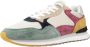 THE HOFF BRAND Lage Sneakers Heren Montreal Men Maat: 42 Materiaal: Suède Kleur: Groen - Thumbnail 6