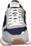 Hoff Heren Delos Marine Grijs Sneakers Blauw Heren - Thumbnail 16