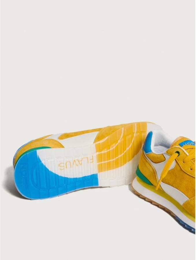 Hoff Suede Memory-Foam Sneakers Multicolor Heren