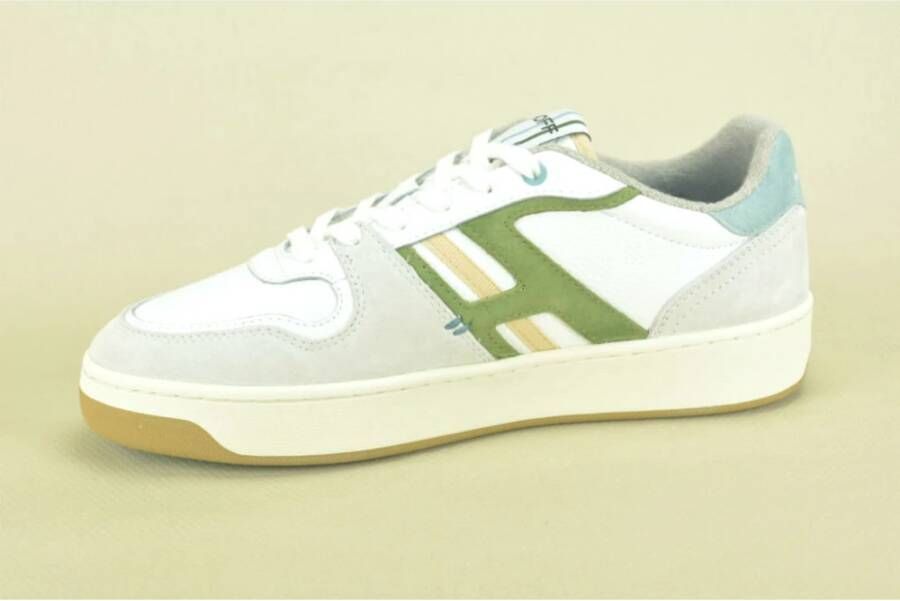 Hoff Wit + Kakki Sneaker White Heren