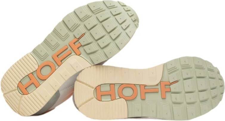 Hoff Witte casual textiel sneakers oor dames Multicolor Dames