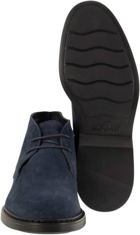 Hogan Ankle Boots Blauw Heren