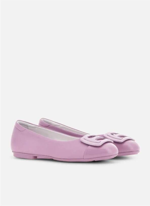 Hogan Ballerina Schoenen Pink Dames