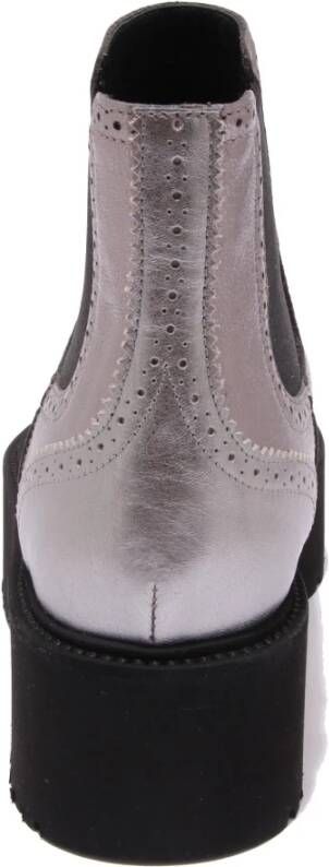 Hogan Beatles Zilver Metallic Effect Boot