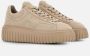 Hogan Beige H-Stripes Suède Sneakers Beige Dames - Thumbnail 2