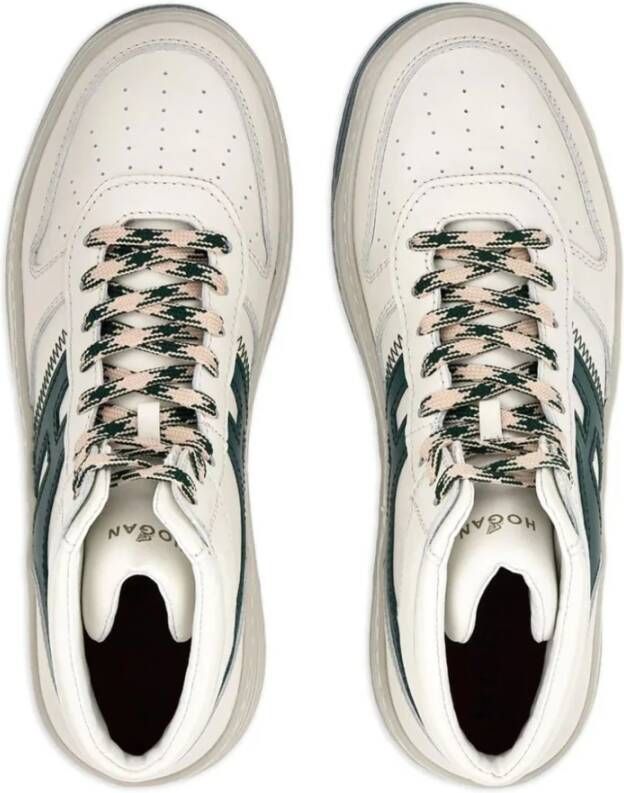 Hogan Beige Leren Sneakers