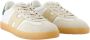 Hogan Beige Leren Sneakers Ronde Neus - Thumbnail 2