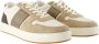 Hogan Beige Leren Sneakers Ronde Neus - Thumbnail 2