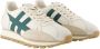 Hogan Beige Leren Sneakers Ronde Neus - Thumbnail 2