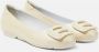 Hogan Beige Platte Schoenen met H Accessoire Beige Dames - Thumbnail 3