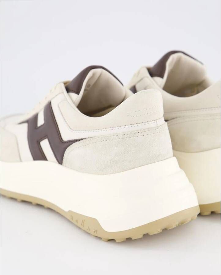 Hogan Beige Sneaker voor Dames