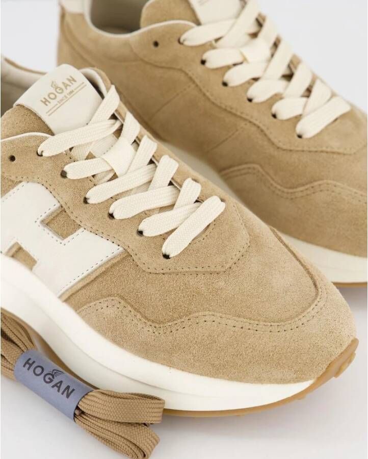 Hogan Beige Sneaker voor dames