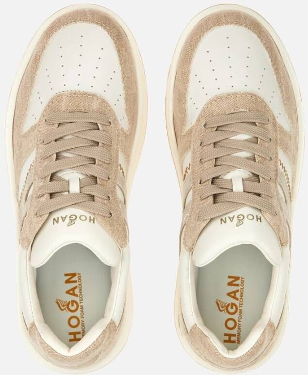 Hogan Beige Sneakers voor dagelijks gebruik Beige Dames
