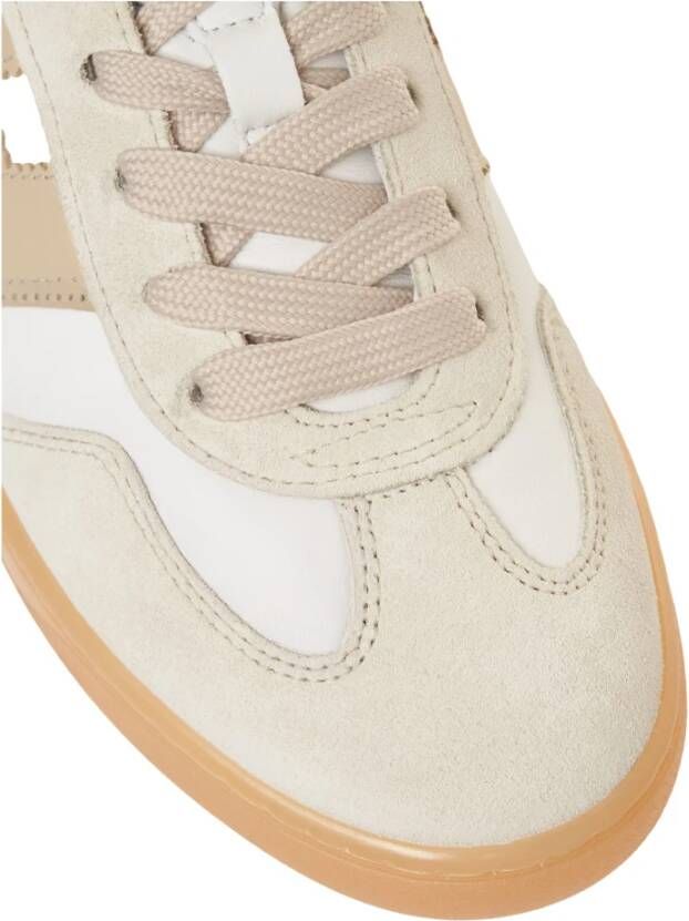 Hogan Beige Sneakers Chic Stijl