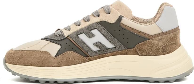 Hogan Beige Sneakers Hyperlight Style