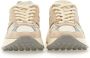 HOGAN Sneakers Dames Combi Mesh Sneaker Maat: 42 Materiaal: Suède Kleur: Beige - Thumbnail 4