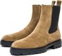 Hogan Beige Suède Chelsea Enkellaarsjes - Thumbnail 2