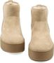 Hogan Beige Suède Instap Platform Schoenen - Thumbnail 2