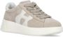 Hogan Beige Suède Leren Sneakers voor Dames Beige Dames - Thumbnail 8